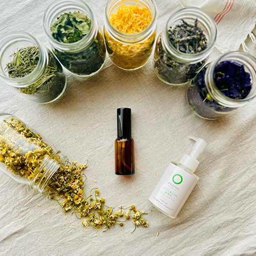 串揚げ万年青のオモテ市 vol.152
出品情報 その1 創業36年、京都生まれの家族で使える植物性スキンケアANZENA(アンジーナ)